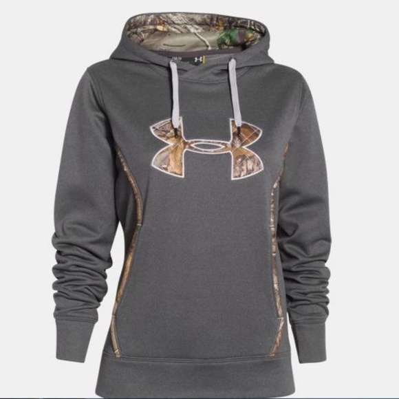 under armour camo pullover